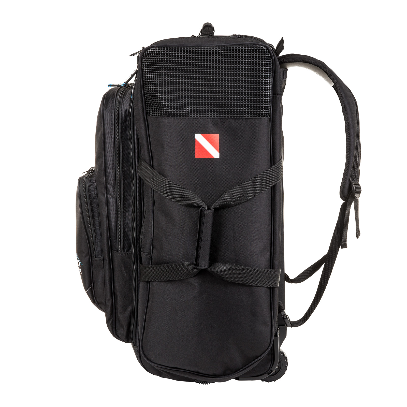 roller bag with backpack straps