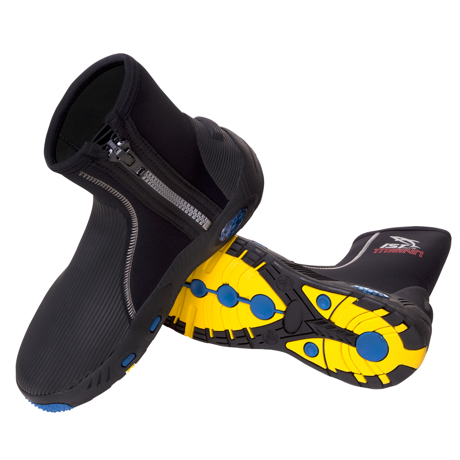 IST Diving System RECREATIONAL BOOTS & SOCKS 5mm Sneaker Sole Boot