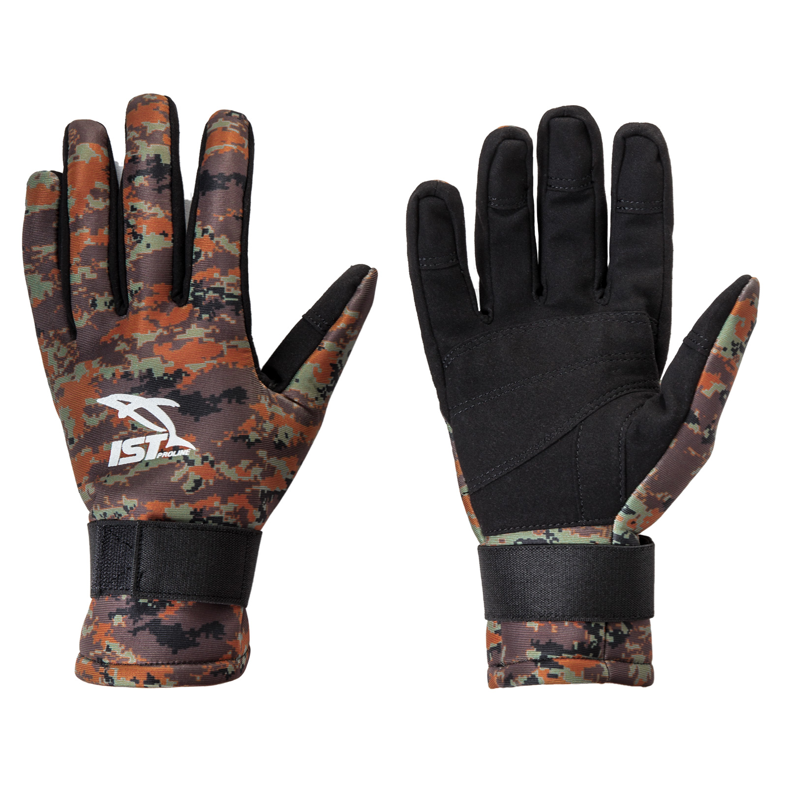 Camouflage JBL 2mm Neoprene Spearfishing Gloves with Amara Palm 