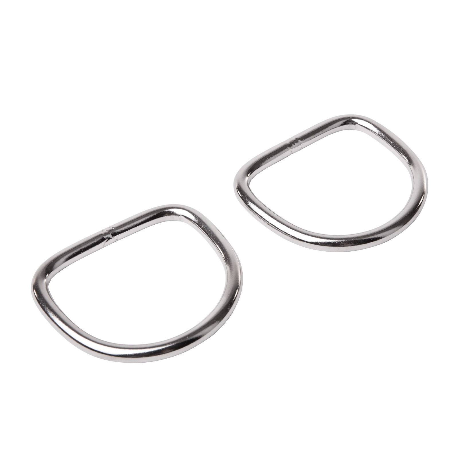 Stainless Steal D-Ring (PAIR)