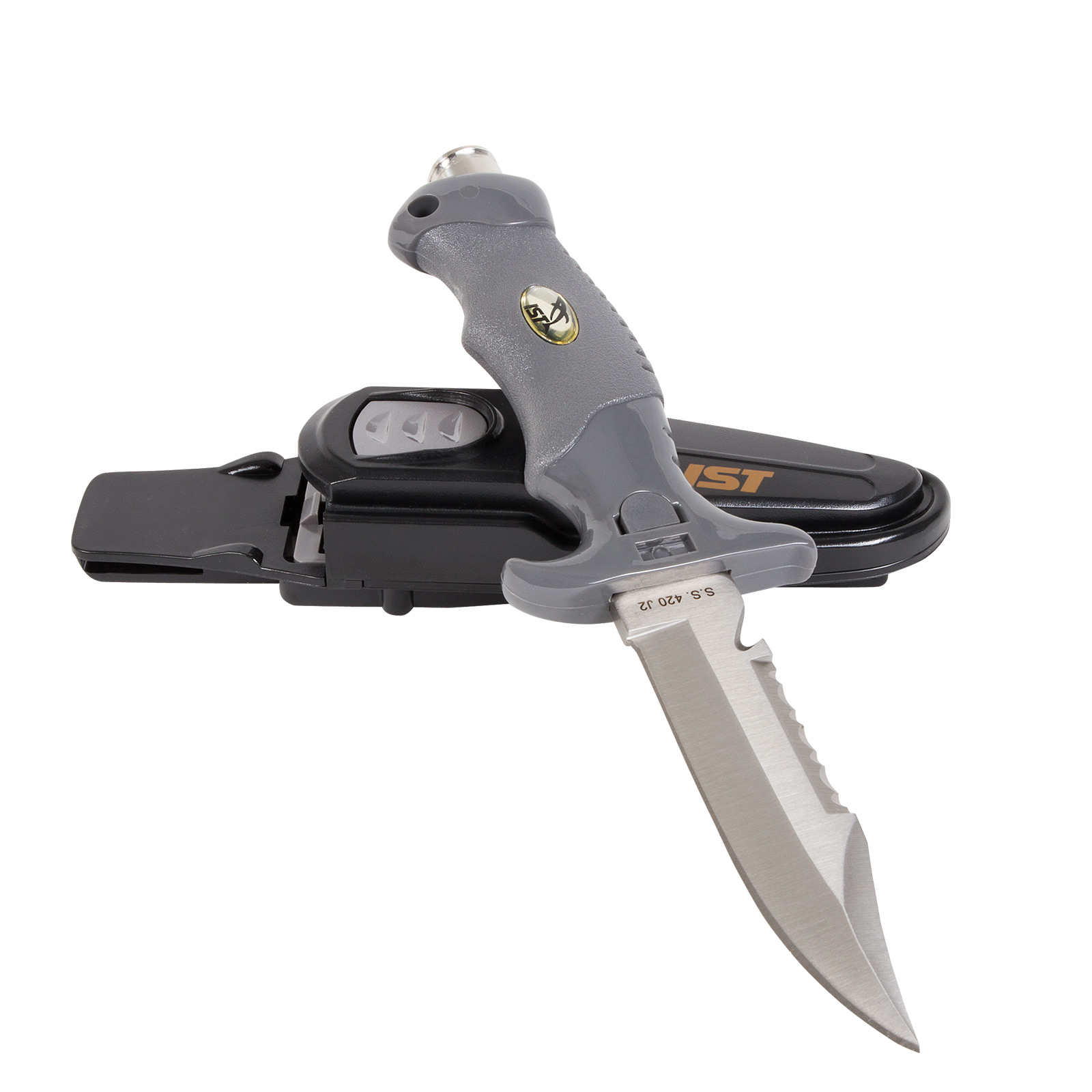 Dual Edge Pointed Tip Dive Knife